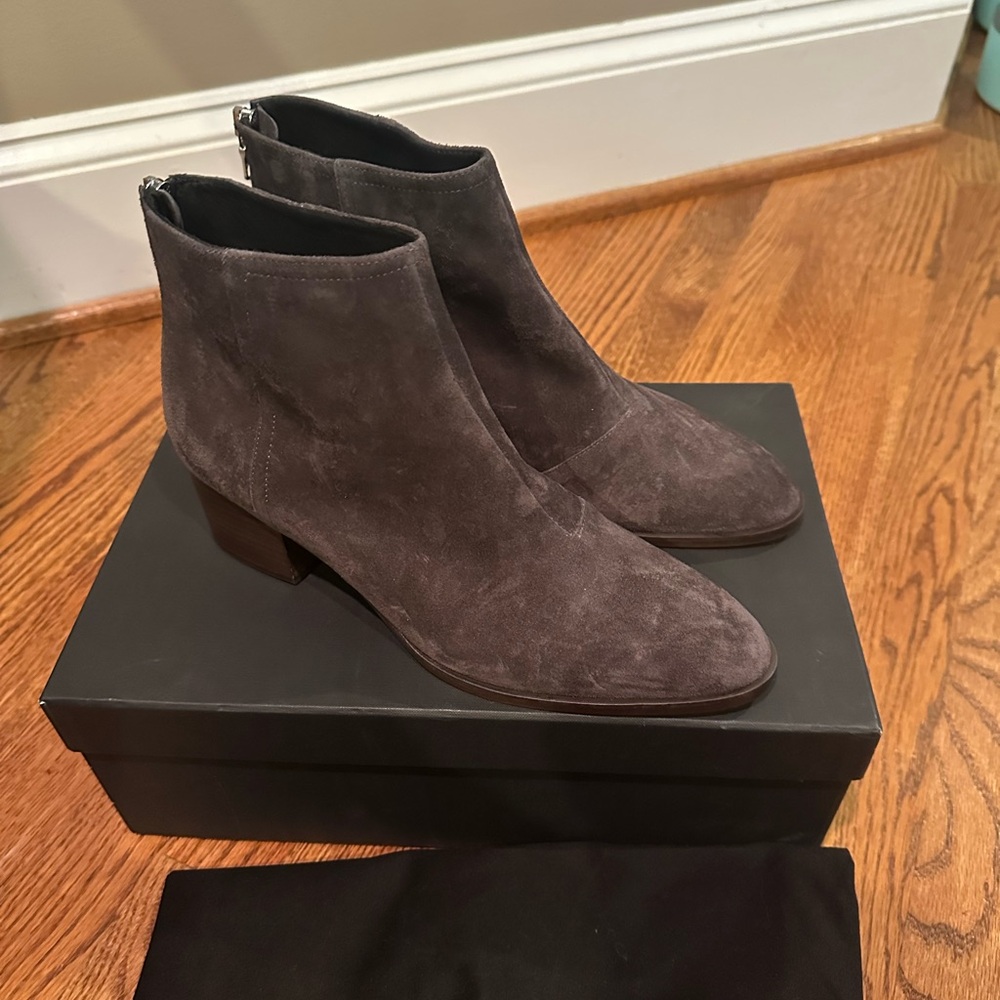 Rag & Bone Dark Gray Booties. Size 41 (11) NWT